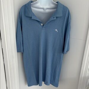 Tommy Bahama Blue Polo Shirt Casual Style